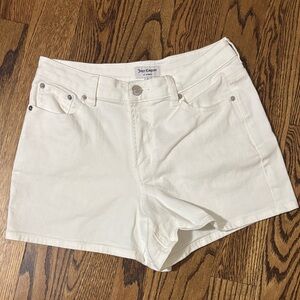 Juicy Couture White Denim Women’s Jean Shorts
